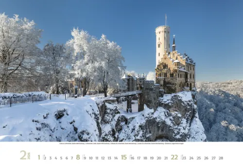 Korsch Verlag GmbH Wandkalender*Deutschland 2026