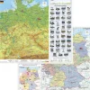 Stiefel Eurocart GmbH Schreibtischunterlagen*Deutschland physisch/politisch mit Basiswissen Duo-Schreibunterlage