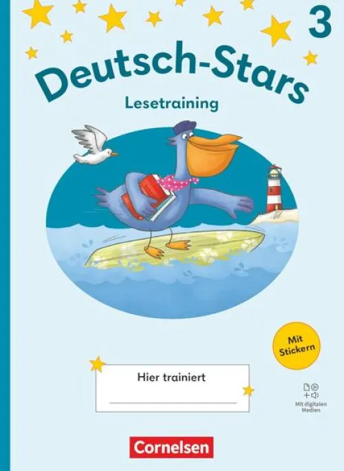 Deutsch-Stars 3. Schuljahr - Lesetraining Ausgabe 2025 - Übungsheft*Cornelsen Verlag GmbH Best
