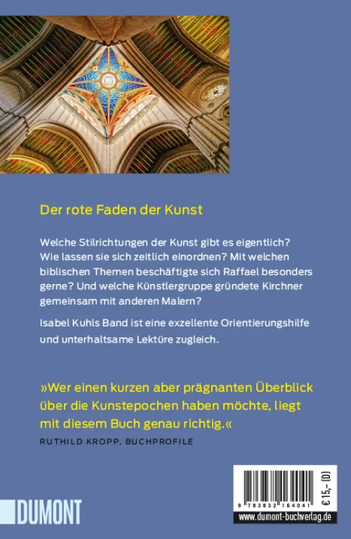 DuMont Buchverlag GmbH Kunst & Architektur*Die Epochen der Kunst