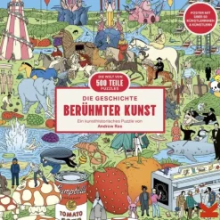 Laurence King Verlag GmbH Puzzles & Puzzlezubehör|Familien- & Gesellschaftsspiele*Die Geschichte berühmter Kunst