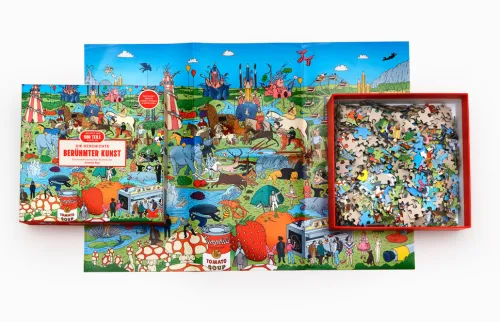Laurence King Verlag GmbH Puzzles & Puzzlezubehör|Familien- & Gesellschaftsspiele*Die Geschichte berühmter Kunst