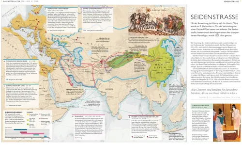 Die Geschichte der Welt in Karten*Dorling Kindersley Verlag New