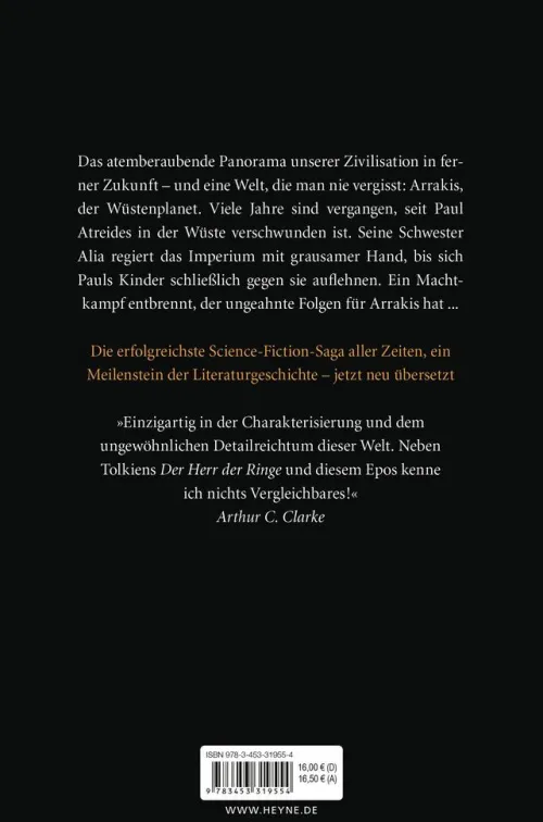 Die Kinder des Wüstenplaneten*Heyne Taschenbuch