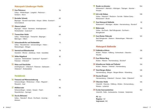 Bruckmann Verlag GmbH Radreisen & Radtouren*Die Lüneburger Heide erfahren 30 Radtouren durch malerische Landschaften, zu reizvollen Städten und kulturellen Highlights