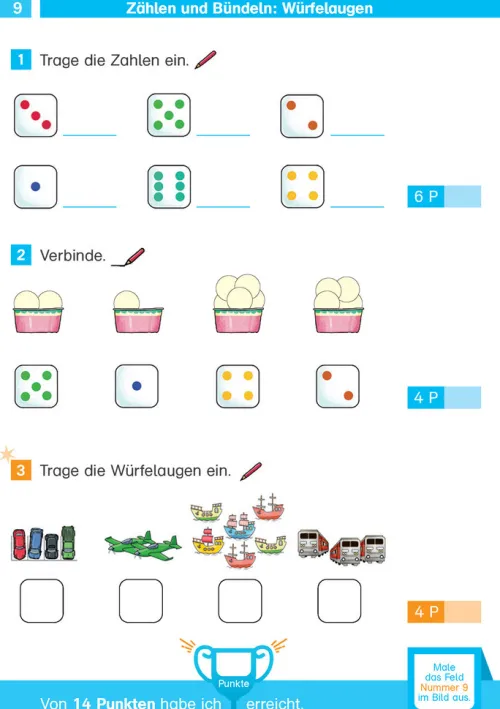 Die Mathe-Helden: Mathe-Testblock So gut bin ich! 1. Klasse*Klett Lerntraining Discount