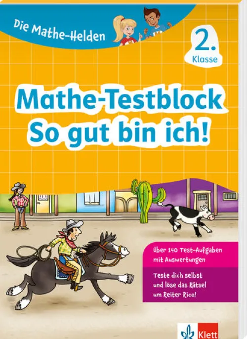 Die Mathe-Helden: Mathe-Testblock So gut bin ich! 2. Klasse*Klett Lerntraining Hot