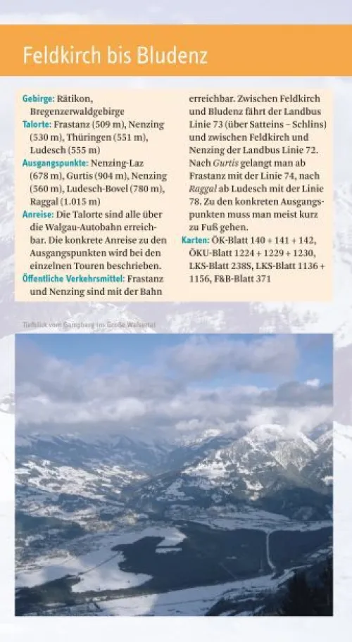 Die schönsten Schitouren in Vorarlberg*Michael Wagner Verlag Outlet