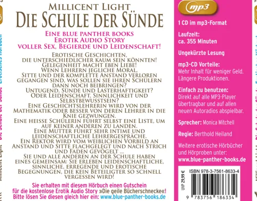 blue panther books Romane·Gesamtausgaben-Die Schule der Sünde | 13 geile erotische Sex-Geschichten | Erotik Audio Story | Erotisches Hörbuch