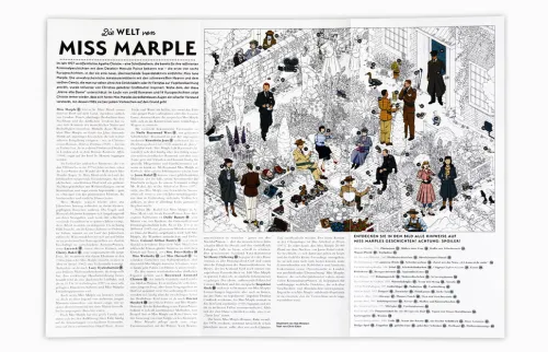 Laurence King Verlag GmbH Familien- & Gesellschaftsspiele|Puzzles & Puzzlezubehör*Die Welt von Miss Marple