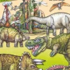 Dinosaurier basteln Papier Bastelbogen Auschneidebogen*Atelier Color Clearance