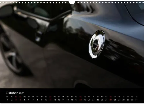 Calvendo Wandkalender-Dodge Challenger SRT8 (Wandkalender 2026 DIN A3 quer), Monatskalender