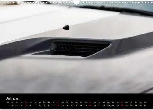 Calvendo Wandkalender-Dodge Challenger SRT8 (Wandkalender 2026 DIN A3 quer), Monatskalender