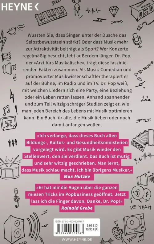 Heyne Taschenbuch Musik, Film, Theater|Musikwissenschaft-Dr. Pops musikalische Sprechstunde