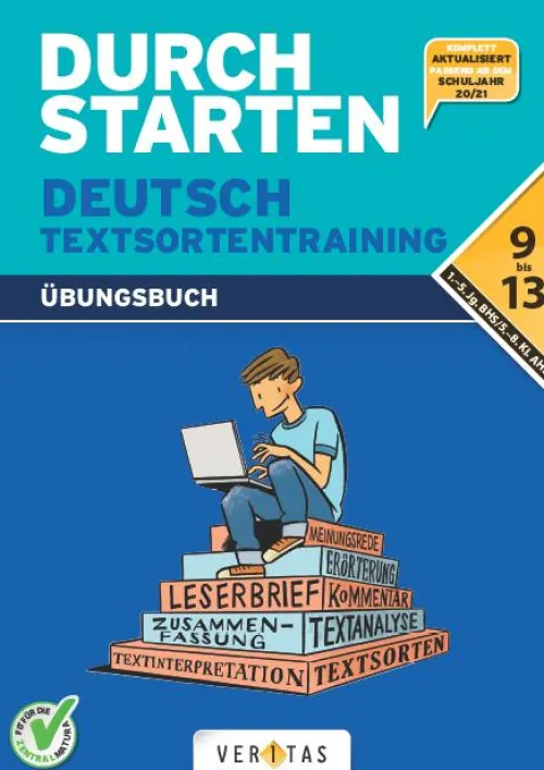 Durchstarten Deutsch Textsortentraining. Übungsbuch*Cornelsen Verlag GmbH New