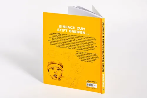 Bassermann, Edition Artbooks & Handbücher*Einfach Gesichter zeichnen in 15 Minuten! Step-by-step-Anleitungen für Anfänger -