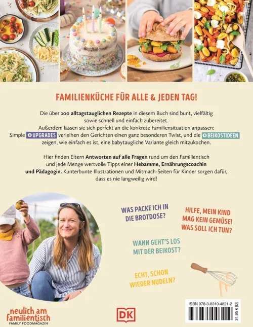 Kinder Dorling Kindersley Verlag Schnelle Küche|Kochbücher Nach Zubereitung-Einmal kochen, alle happy!