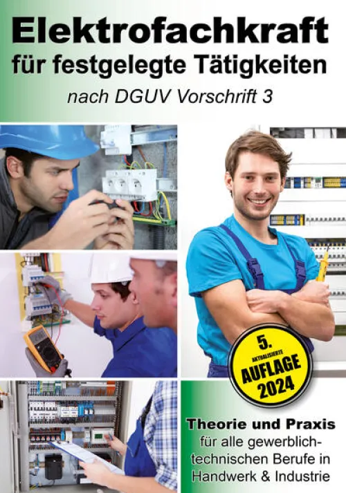 Elektrofachkraft für festgelegte Tätigkeiten nach DGUV Vorschrift 3*EPV Verlagsgesellschaft M New
