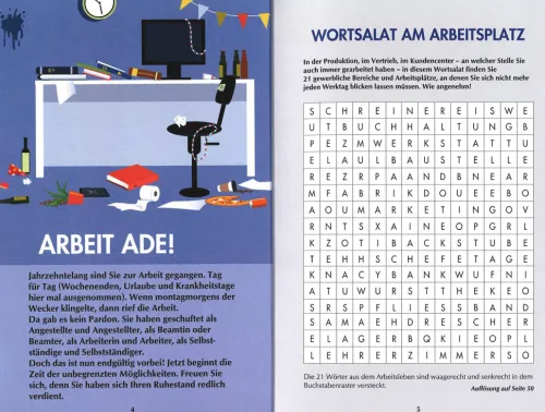 Endlich in Rente! Das Rätselbuch für den Ruhestand*Wartberg Verlag