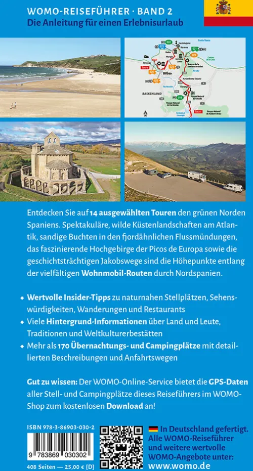 Womo Camping-Entdeckertouren mit dem Wohnmobil Nordspanien