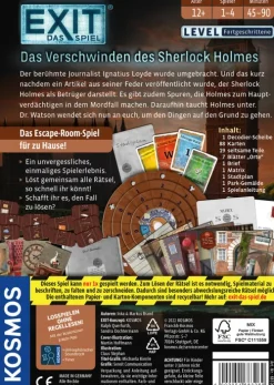 Franckh-Kosmos Familien- & Gesellschaftsspiele*EXIT® - Das Spiel: Das Verschwinden des Sherlock Holmes (F)