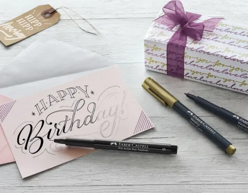 Kreativset Handlettering 12er Set*Faber-Castell Online