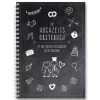 familia Verlag Liebe & Hochzeit*familiawedding black-Doodle- Design XXL Gästebuch zur Hochzeit