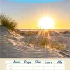 Calvendo Wandkalender-Familienplaner 2026 - NORDSEE-VERLIEBT mit 5 Spalten (Wandkalender, 21 x 45 cm)