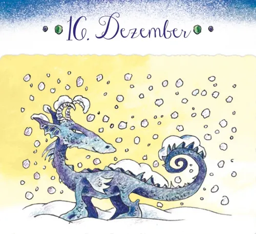 Dressler Postkartenkalender*Fantastische Weihnachtspost von Cornelia Funke