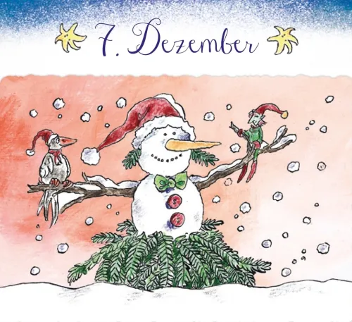 Dressler Postkartenkalender*Fantastische Weihnachtspost von Cornelia Funke