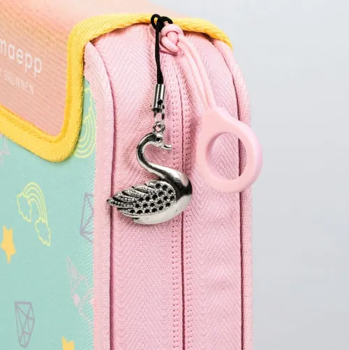 Baier & Schneider Federtaschen*Federmäppchen 2 Klappen Unicorn