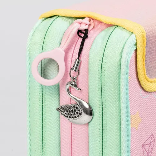 Baier & Schneider Federtaschen-Federmäppchen 3 RV Unicorn