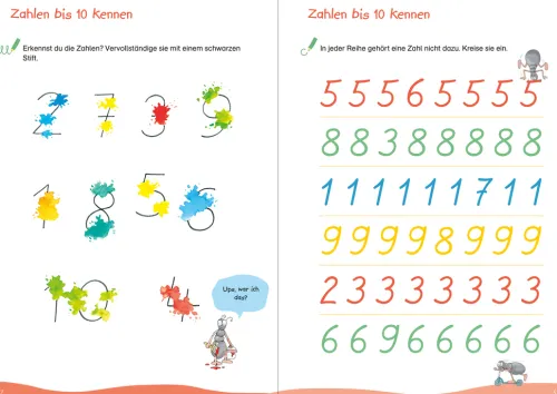 Tessloff Verlag Grundschule·Mathematik|Grundschule·Deutsch*Fit für den Schulstart. Mein Übungsbuch