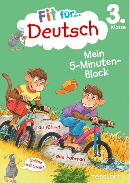 Fit für Deutsch 3. Klasse. Mein 5-Minuten-Block*Tessloff Verlag Best