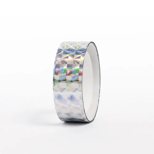 Holo Tape BASIC, 12mmx2m, 6 Rollen, farbig sortiert*Folia