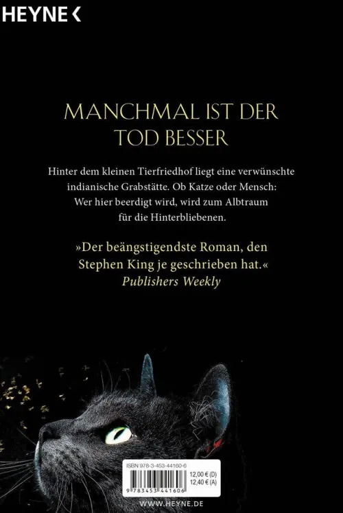 Heyne Taschenbuch Horror Gegenwart|Horror*Friedhof der Kuscheltiere