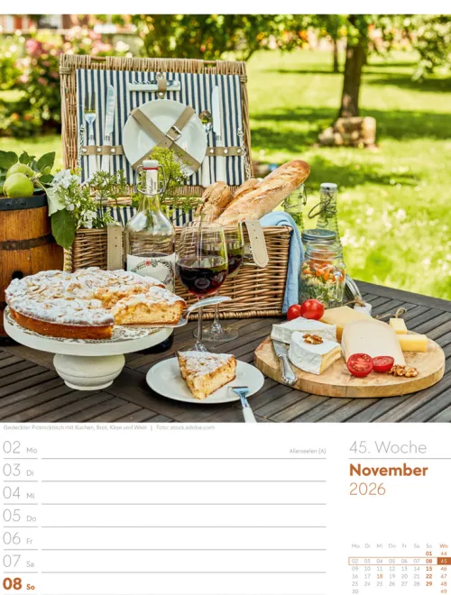 Ackermann Kunstverlag Wochenkalender*Gartenglück Wochenplaner Kalender 2026