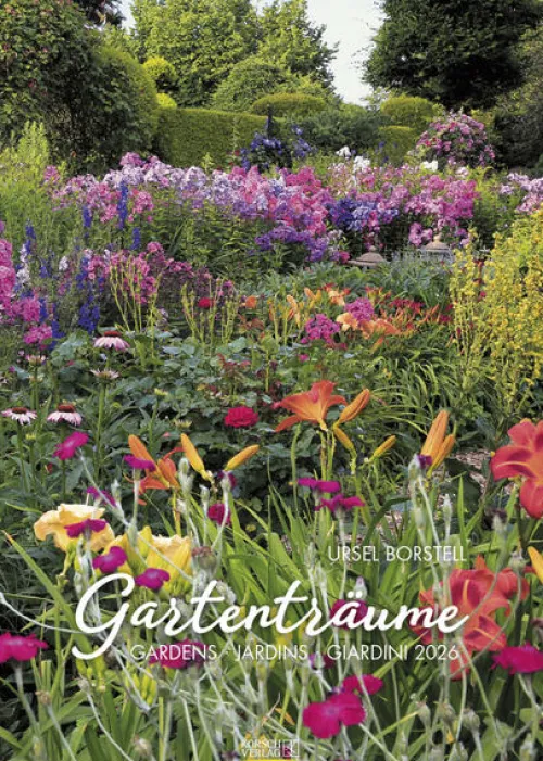 Korsch Verlag GmbH Wandkalender*Gartenträume 2026