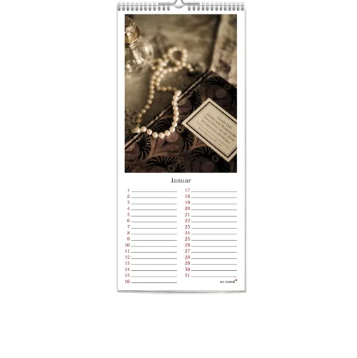 Geburstagskalender Lesen, immerwährend (neu)*Ars Vivendi Clearance