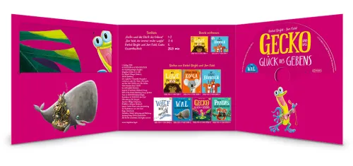 Gecko und das Glück des Gebens / Der Wal, der immer mehr wollte (Audio-CD)*Magellan GmbH