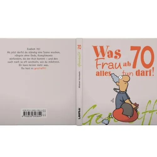 Lappan Verlag Geburtstag*Geschafft! Was Frau ab 70 alles tun darf