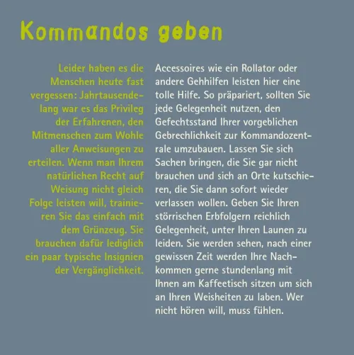 Lappan Verlag Geburtstag*Geschafft! Was Frau ab 70 alles tun darf