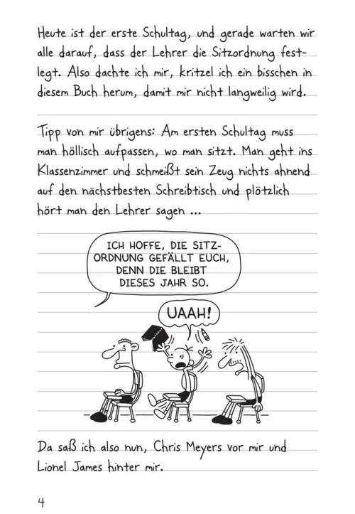 Baumhaus Verlag GmbH 10-12 Jahre*Gregs Tagebuch 01: Von Idioten umzingelt!