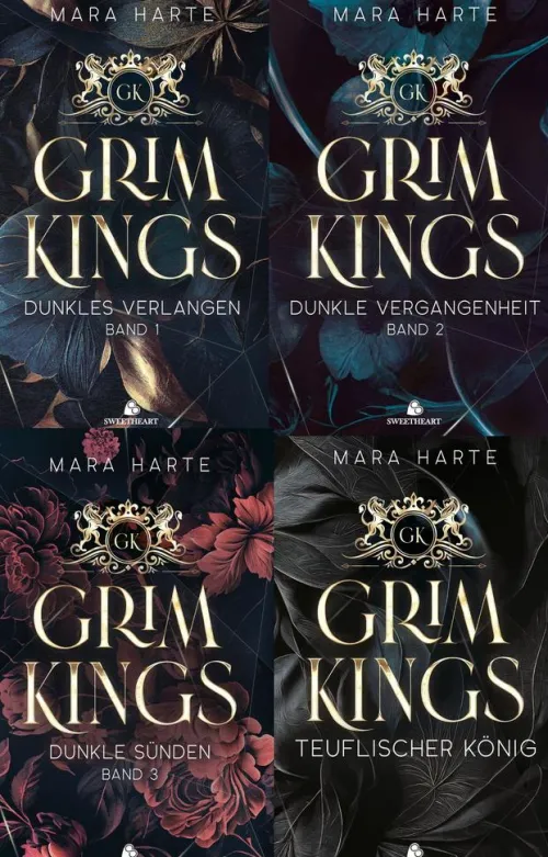 Sweetheart-Verlag Dark Romance*Grim-Kings-Mafia-Romance-Sammelband: Dunkle Könige, Dunkle Vergangenheit, Dunkle Sünden, Teuflischer König