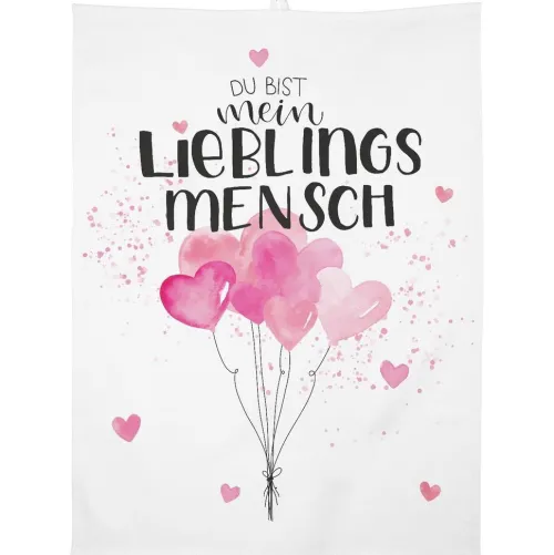Sheepworld AG Küche & Esszimmer*GRUSS & CO 47104 Geschirrtuch Lieblingsmensch