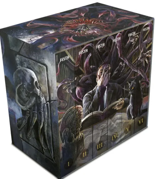 Festa Verlag Klassische Horrorgeschichten|Horror Gegenwart*H. P. Lovecraft - Das Gesamtwerk im Schuber
