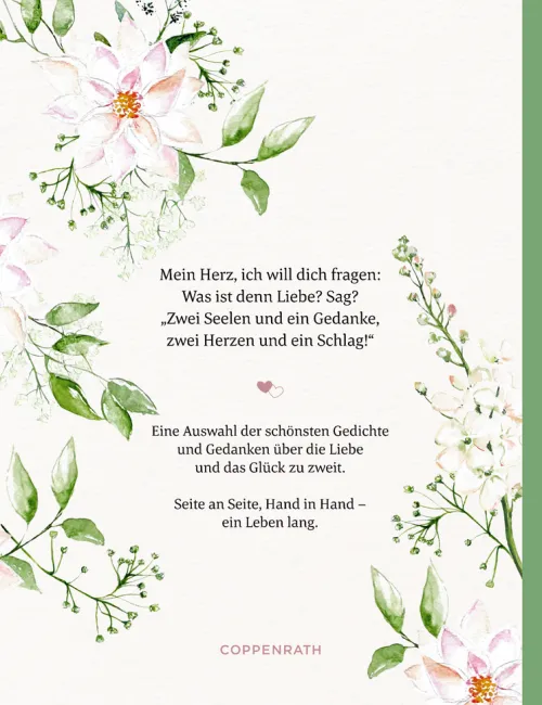 Coppenrath Liebe & Hochzeit*Hand in Hand ein Leben lang