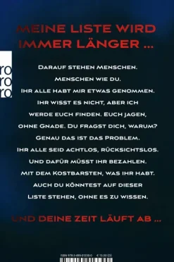 Rowohlt Taschenbuch Psychothriller|Privatdetektive*Hast du Zeit?
