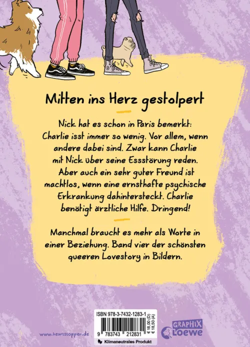 Heartstopper Volume 4 (deutsche Hardcover-Ausgabe)*Loewe Verlag GmbH New