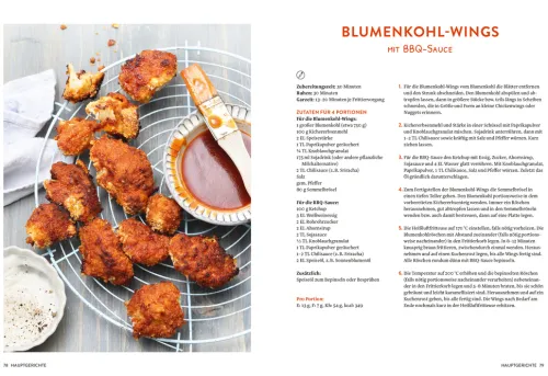 Dr. Oetker Verlag Vegetarisch*Heißluftfritteuse vegetarisch